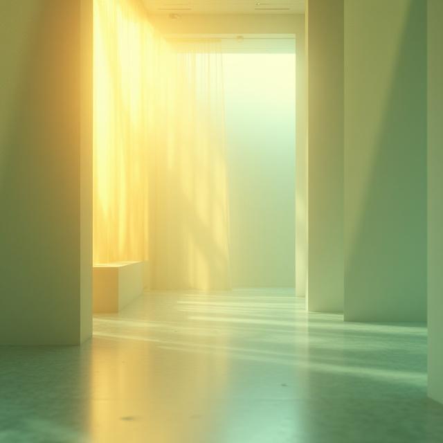 Abstract blockchain art representation